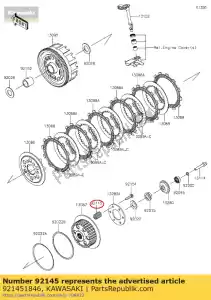 kawasaki 921451846 01 spring - Bottom side