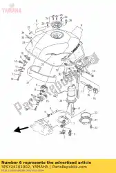 Qui puoi ordinare serbatoio carburante comp. Da Yamaha , con numero parte 5PSY24101002: