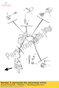 yamaha 4GL855402000 c.d.i. unità assy - Il fondo