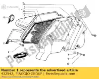 432542, Piaggio Group, Air.cl.case piaggio hexagon lx lxt 150 125, Nuevo