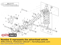 Aprilia AP8135916, Biela dupla, OEM: Aprilia AP8135916