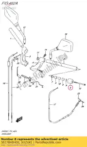 suzuki 5627848H00 balancer,handle - Bottom side