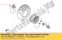 Qui puoi ordinare nessuna descrizione disponibile al momento da Honda , con numero parte 42610HN8000: