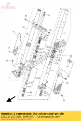 Here you can order the front fork assy (l. H) from Yamaha, with part number 1SL231021000: