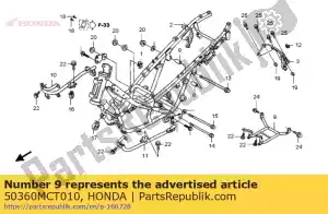 honda 50360MCT010 pijp comp., onder - Onderkant