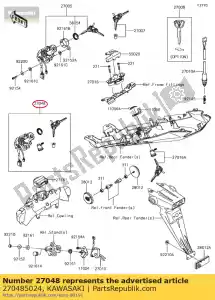Kawasaki 270485024 zespó? prze??czników - Dół