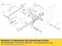 Aquí puede pedir tirante de Piaggio Group , con el número de pieza GU96506089: