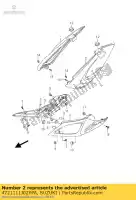 4721111J02YPA, Suzuki, cover frame,lh suzuki dl vstrom aue a dl650a v strom 650 , New