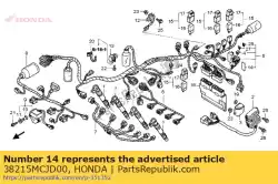 geen beschrijving beschikbaar op dit moment van Honda, met onderdeel nummer 38215MCJD00, bestel je hier online: