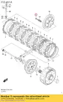 2141235G00, Suzuki, parafuso, mola de embreagem suzuki rmx  z rm z450 z450z rmx450z rmz450 450 , Novo