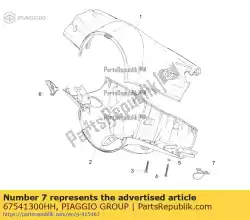 Aqui você pode pedir o lh plug em Piaggio Group , com o número da peça 67541300HH: