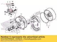 43145HM8000, Honda, indicator, rr. brake honda  trx 250 2001 2002 2003 2004 2005 2006 2007 2008 2010 2011 2017 2018 2019 2020, New