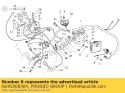 Aquí puede pedir lavadora de Piaggio Group , con el número de pieza GU95008304: