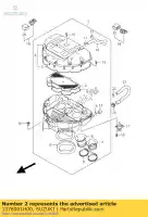 1378001H00, Suzuki, filtro dell'aria suzuki gsx r 600 750 2006 2007 2008 2009 2010, Nuovo