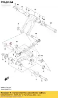 6262602B40, Suzuki, distanziatore suzuki rm  l rm80 rm85 sw lw rm85l 85 80 , Nuovo