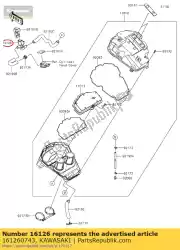 Here you can order the valve,air switing ex650khf from Kawasaki, with part number 161260743: