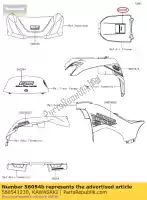 560541230, Kawasaki, marchio, filtro dell'aria, brutefo kvf65 kawasaki  brute force 650 750 2014 2015 2016 2017 2018 2020 2021, Nuovo