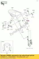 920660741, Kawasaki, plug,anchor clip klz1000acf kawasaki  kle klz 650 1000 2012 2013 2014 2015 2016 2017 2018 2019 2020 2021, New