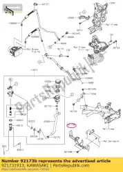 Aquí puede pedir 01 abrazadera, brazo articulado de Kawasaki , con el número de pieza 921731913: