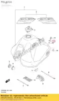 0932014022, Suzuki, coussin suzuki rv vanvan  rg gamma fu f dr seu vl intruder lc se c1500 wolf u rg125fu vl1500 dr650se z400s rv125 z400sm rv200 drz400sm dr200s 125 650 1500 200 400 , Nouveau