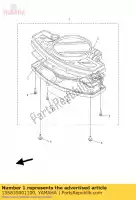 13S835001100, Yamaha, medidor assy yamaha yzf r 600 2008 2009 2010 2011 2012 2013 2014 2015 2016, Novo