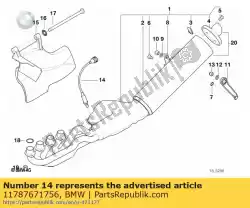 Aqui você pode pedir o sensor de oxigênio - nrs, 951 mm ka. Em BMW , com o número da peça 11787671756: