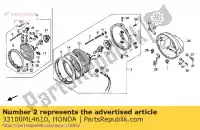 33100ML4610, Honda, aucune description disponible pour le moment honda cb 450 1986 1988, Nouveau