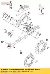 Tutaj możesz zamówić wrzeciono ko? A wp l = 213mm od KTM , z numerem części 58009081600: