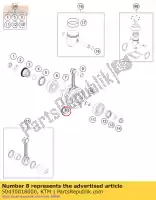 50430018000, KTM, crankshaft ktm sx europe usa 125 150, New