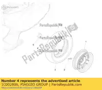 1C002806, Piaggio Group, porca autotravante flangeada aprilia vespa met0000ha, metm858e, met0002ha, metm8500, metm858f,  met0001a met0001aa met0001aawh, metm9100 met0001aawj met0001bav met0003ba1 metcd3 metm917e metm918e, met0001a metm918f metmd sr 125 storm tt bsiv 50 125 150 160 2016 2017 2018 2019 2020 20, Novo