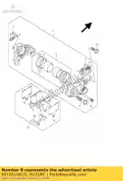 6910018810, Suzuki, Pastiglie dei freni suzuki gsx r 1000 2003 2004, Nuovo