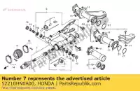 52210HN0A00, Honda, pipe comp, r housi honda trx400fw fourtrax foreman trx450es es 400 450 , Nowy