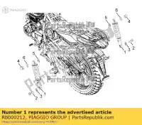 RB000212, Piaggio Group, schokbreker, oitavo aprilia derbi etx lbmetx10 lbmetx20 lbmstx10 lbmstx20 150 2014 2016 2017 2018 2019, Novo