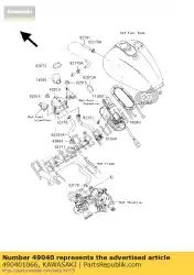 Ici, vous pouvez commander le pompe-carburant auprès de Kawasaki , avec le numéro de pièce 490401066: