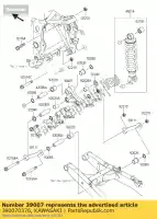 390070376, Kawasaki, arm-susp, uni trak kawasaki ninja  sl z krt edition bx250 a abs b br250 f e 250sl z250sl 250 , Novo