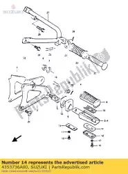 Ici, vous pouvez commander le assiette auprès de Suzuki , avec le numéro de pièce 4353736A00: