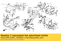 Aquí puede pedir guía, l. Aire de Honda , con el número de pieza 64216MCJ000: