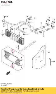 suzuki 1665427H00 protetor, ctr - Lado inferior