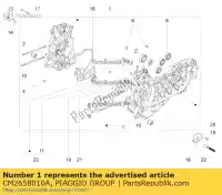 CM2658010A, Piaggio Group, compleet carter 1e cat.     , Nieuw