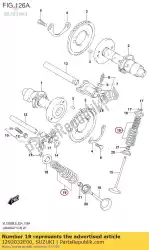 Here you can order the spring set,valv from Suzuki, with part number 1292032E00: