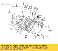 Aprilia CM1513075, Engine, OEM: Aprilia CM1513075