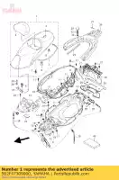 5B2F47309000, Yamaha, dbl.seat assy yamaha vp 250 2011 2012 2013 2015, Nouveau