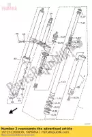 1KT231260038, Yamaha, buis, buiten 1 yamaha tzr 250, Nieuw