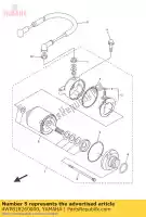 4WP818260000, Yamaha, boulon yamaha  ajs fz sr wr xj yfm yfz yzf r  125 250 450 600 1997 1998 1999 2000 2001 2002 2003 2004 2005 2006 2007 2008 2009 2010 2011 2012 2013 2014 2015 2016 2017 2018 2019 2020, Nouveau