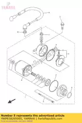 Aquí puede pedir tornillo de Yamaha , con el número de pieza 4WP818260000: