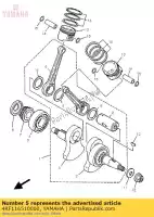 4RF116510000, Yamaha, haste, conectando yamaha xv xvs 125 1997 1998 1999 2000 2001 2002 2004, Novo