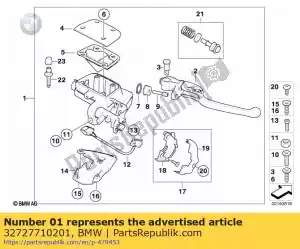 bmw 32727710201 control assem, brake syst., integral abs (from 06/2001) - Bottom side