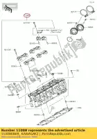 110080869, Kawasaki, cabeza-comp-cilindro zx1000rgf kawasaki  zx 1000 2016 2017 2018, Nuevo