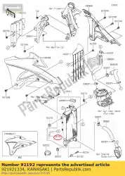 Qui puoi ordinare tubo, 6x9x700 kx85cef da Kawasaki , con numero parte 921921334: