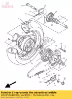 2GH253640000, Yamaha, amortecedor yamaha fj fz fzr gts xv 535 750 1000 1100 1200 1985 1986 1987 1988 1989 1990 1991 1992 1993 1994 1995 1998, Novo